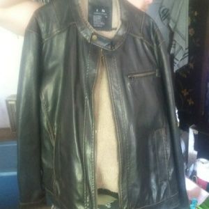 I-5 men's leather jacket